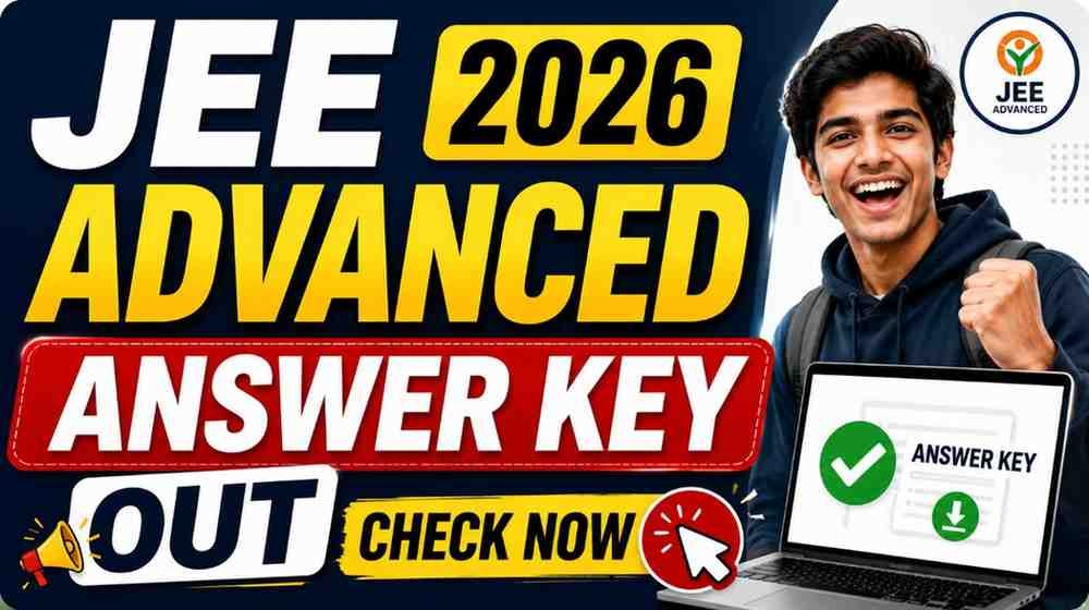 JEE Advanced Answer Key 2026 Released